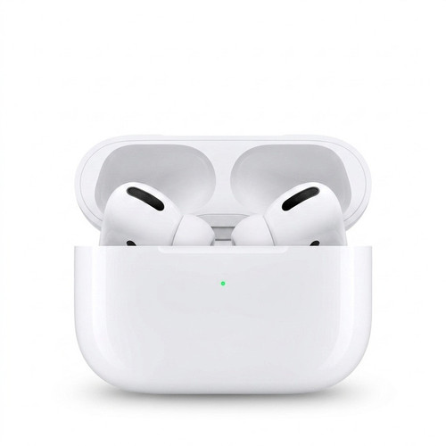 هدفون بلوتوثی اپل مدل AirPods Pro 2nd Generation با نویز کنسلینگ فعال (ANC)، نویز کنسلینگ میکروفون (ENC)، درگاه شارژ USB Type-C، با قابلیت شارژ بیسیم، دارای میکروفون دوگانه از نوع Beamforming، مقاومت در برابر رطوبت و عرق